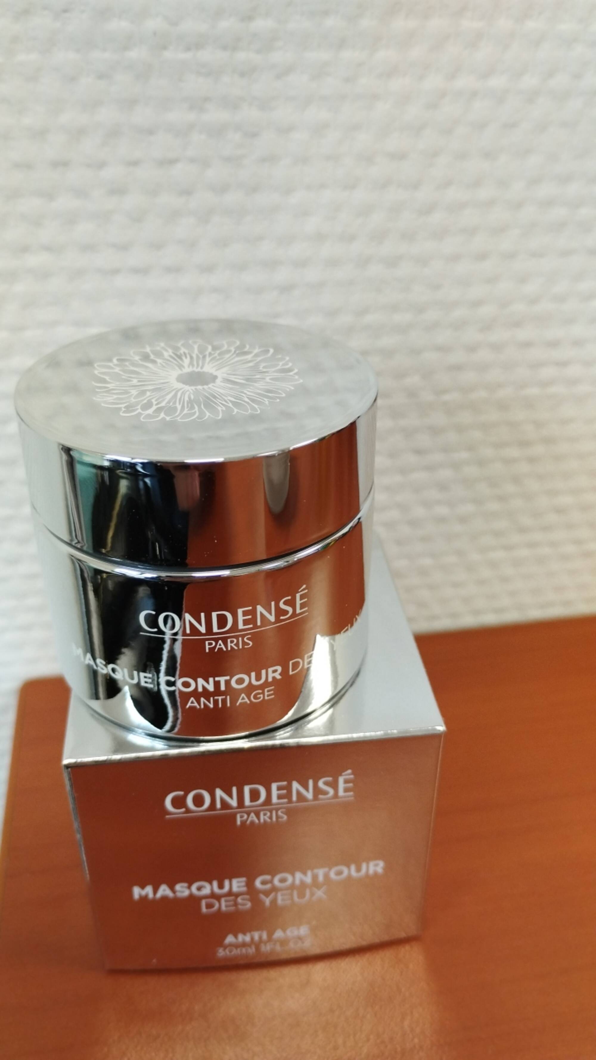 CONDENSÉ - Anti-âge - Masque contour des yeux