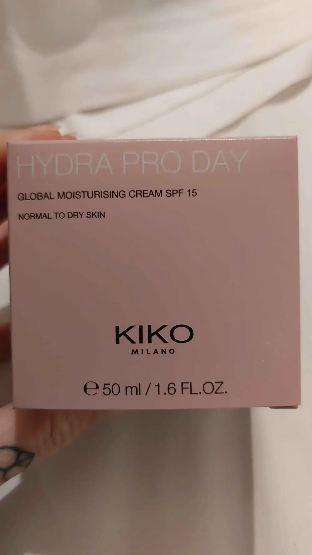 KIKO - Hydra pro day - Global moisturising cream SPF 16