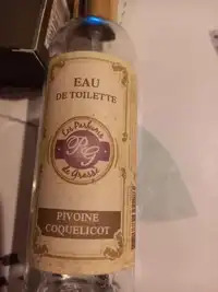 LES PARFUMS DE GRASSE - Pivoine coquelicot - Eau de toilette  