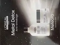 L'ORÉAL PROFESSIONNEL - Metal detox - Shampooing + masque professionnel