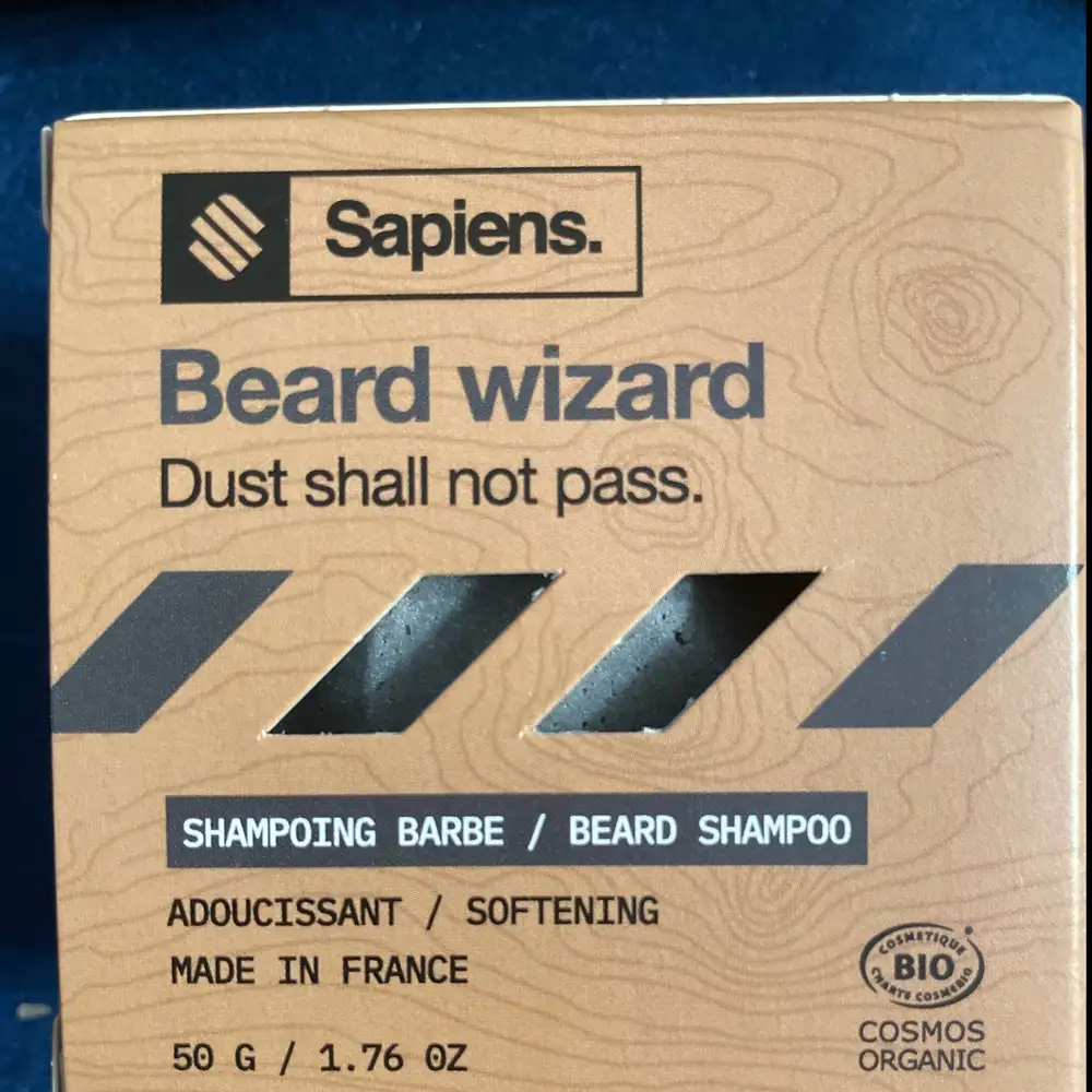 SAPIENS - Beard wizard - Shampooing barbe adoucissant