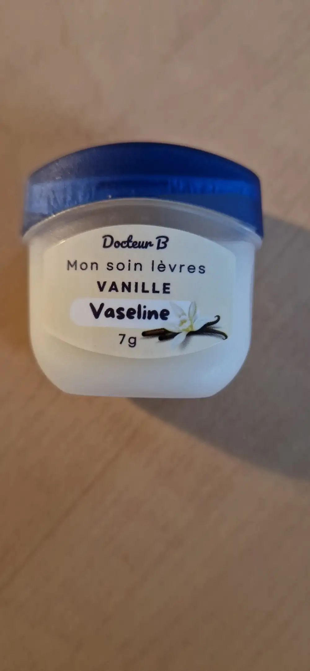 DOCTOR B - Vaseline - Mon soin lèvres vanille
