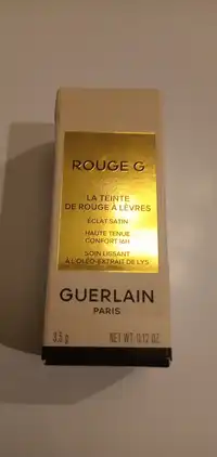 GUERLAIN PARIS - Rouge G - La teinte de rouge à lèvres 409 le rose indien