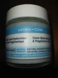 AROMA-ZONE - Crème acide hyaluronique & acide polyglutamique