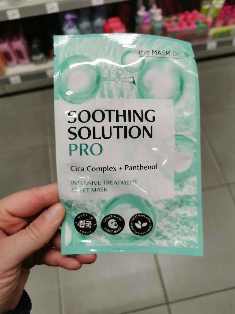 THE MASK DR. - Soothing solution pro - Intensive treatment sheet mask