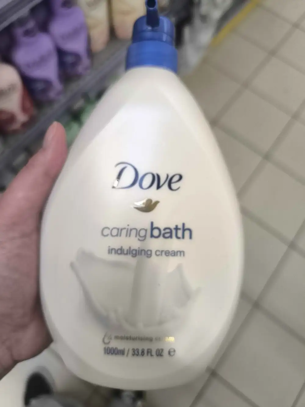 DOVE - Caring bath indulging cream