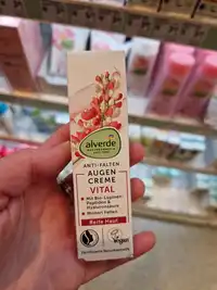 ALVERDE DM - Anti falten augen creme vital
