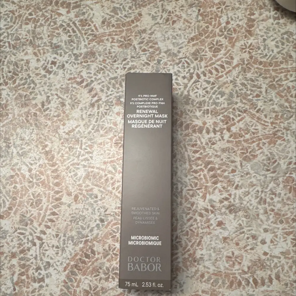 DOCTOR BABOR - Masque de nuit régénérant microbiomique