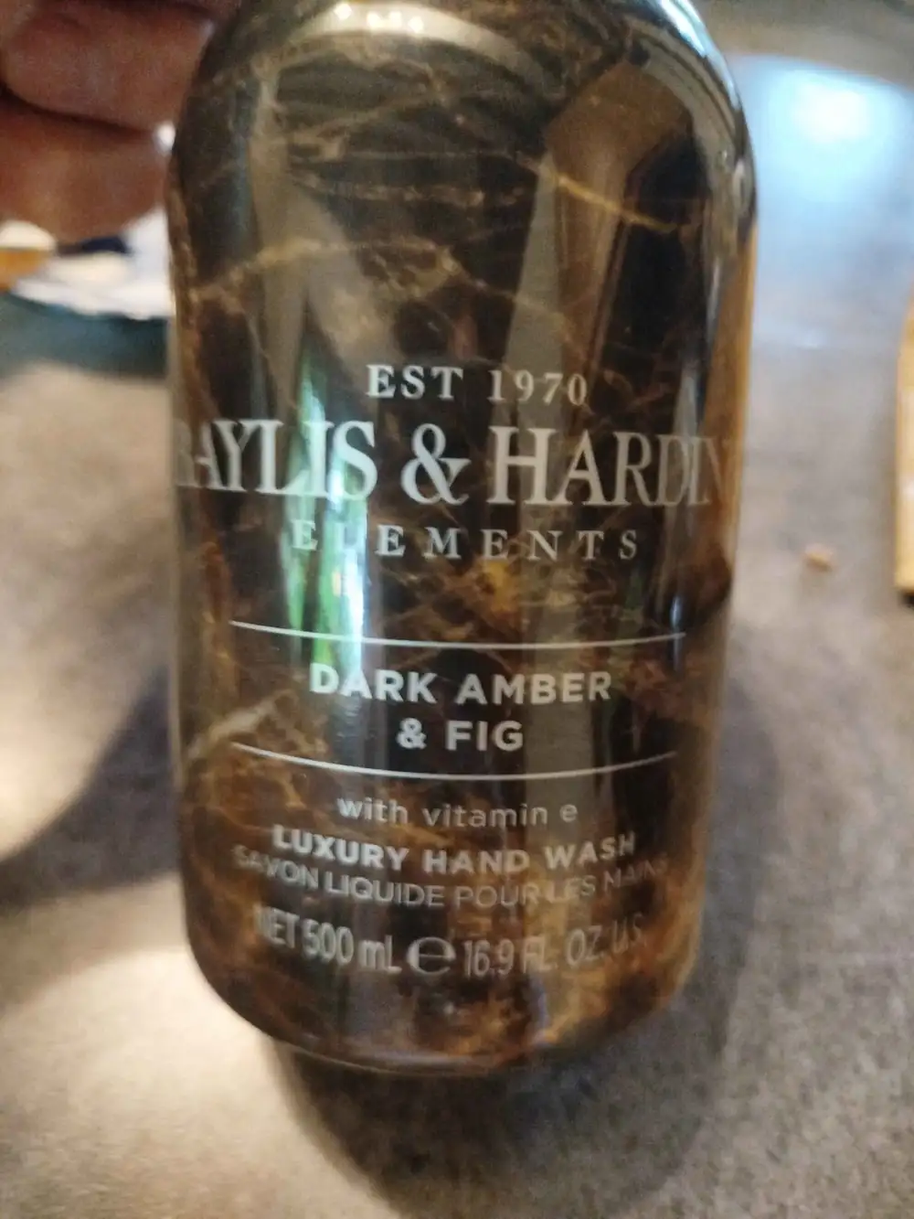 BAYLIS AND HARDING - Dark amber & fig - Savon liquide pour les mains