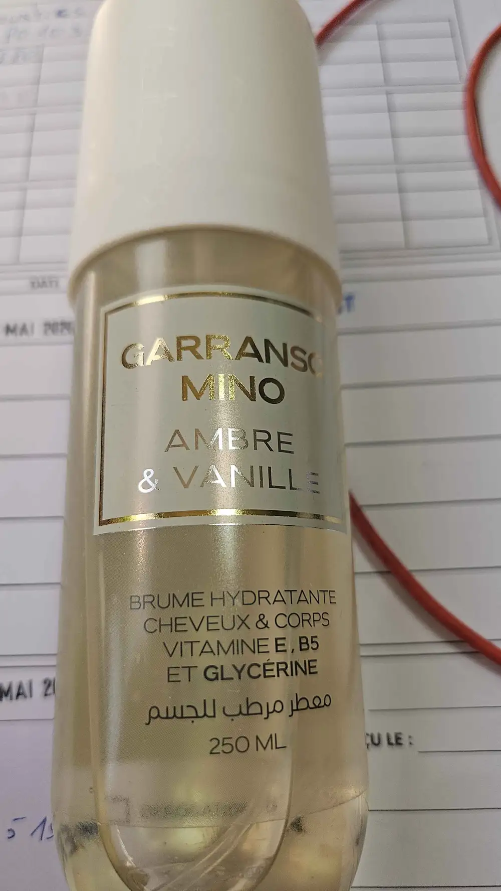 GARRANSO MINO - Brume hydratante cheveux & corps