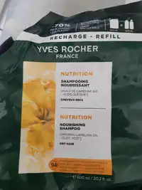 YVES ROCHER - Nutrition - Shampooing nourrissant cheveux secs