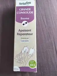 HERBALGEM - Grande consoude - Baume apaisant réparateur