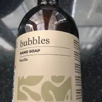 BUBBLES - Hand soap vanilla
