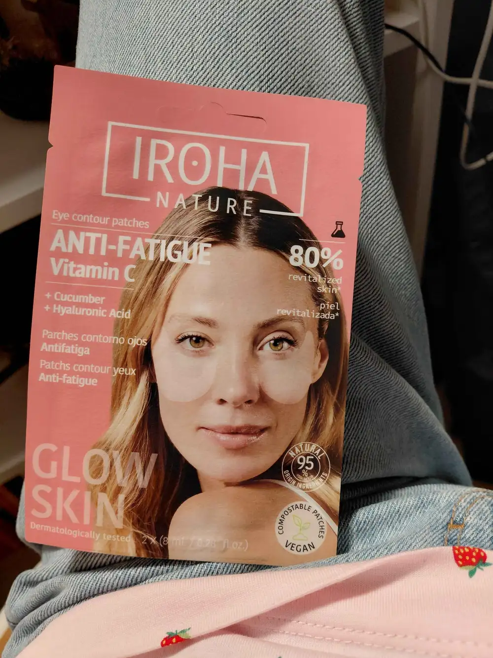 IROHA NATURE - Anti-fatigue vitamin C - Eye contour patches