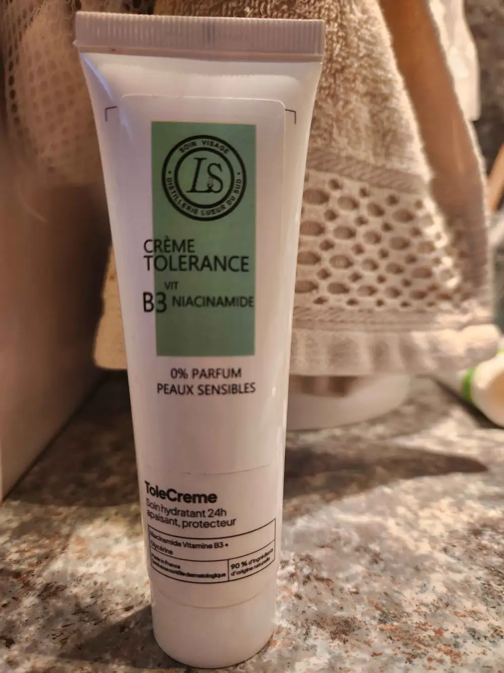 LUEUR DU SUD - Crème tolérance vit b3 niacinamide 