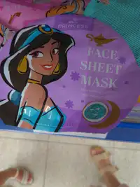 DISNEY - Princess - Face sheet mask