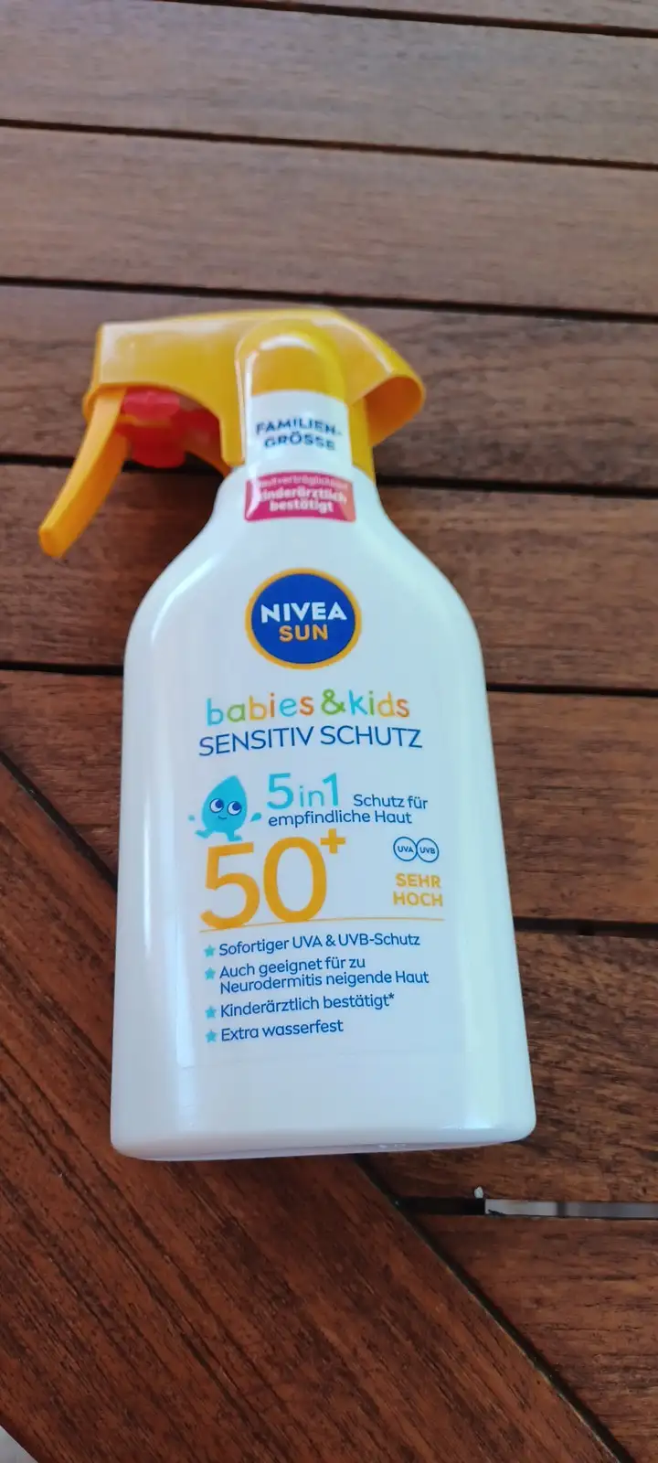 NIVEA - Sensitiv schutz sun 5 in 1 babies & kids 50+ serh hoch