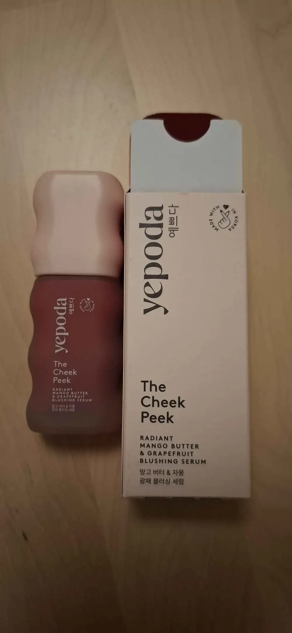YEPODA - The cheek peek - Sérum blush