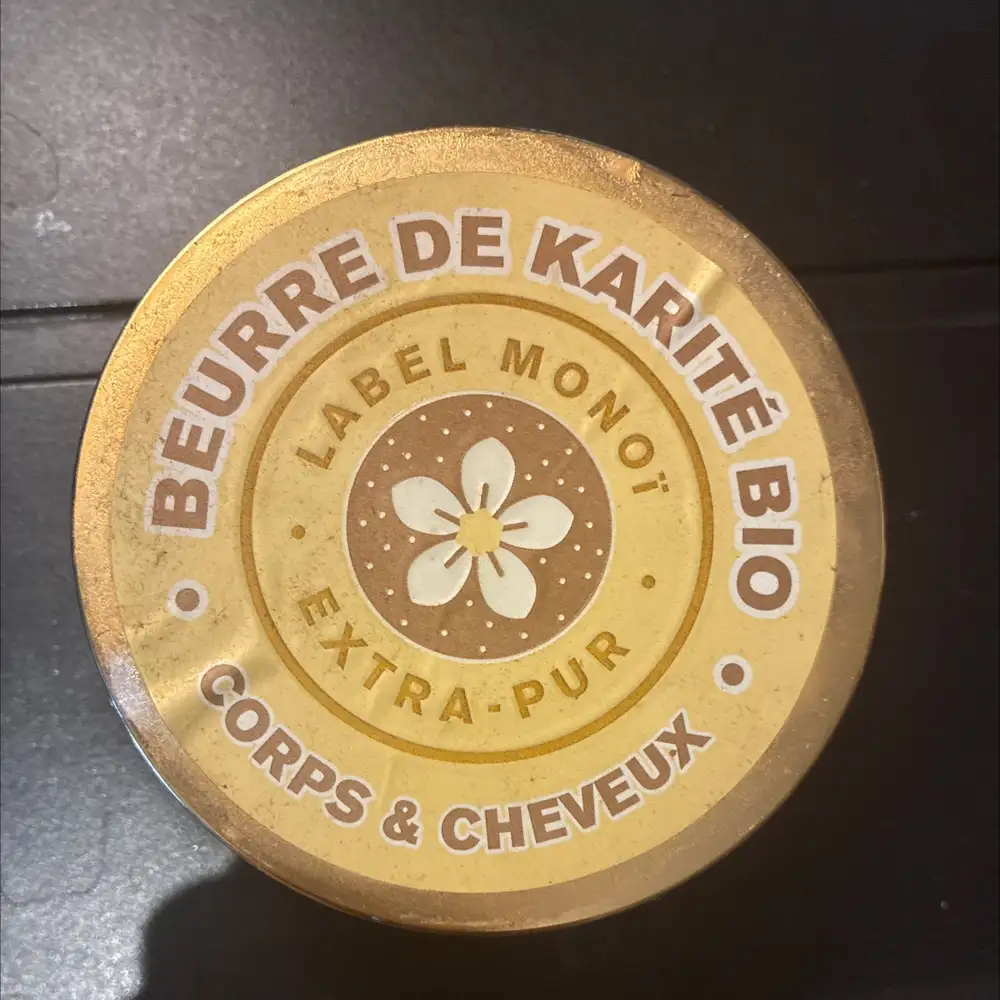 LABEL MONOÏ - Beurre de karité bio corps et cheveux