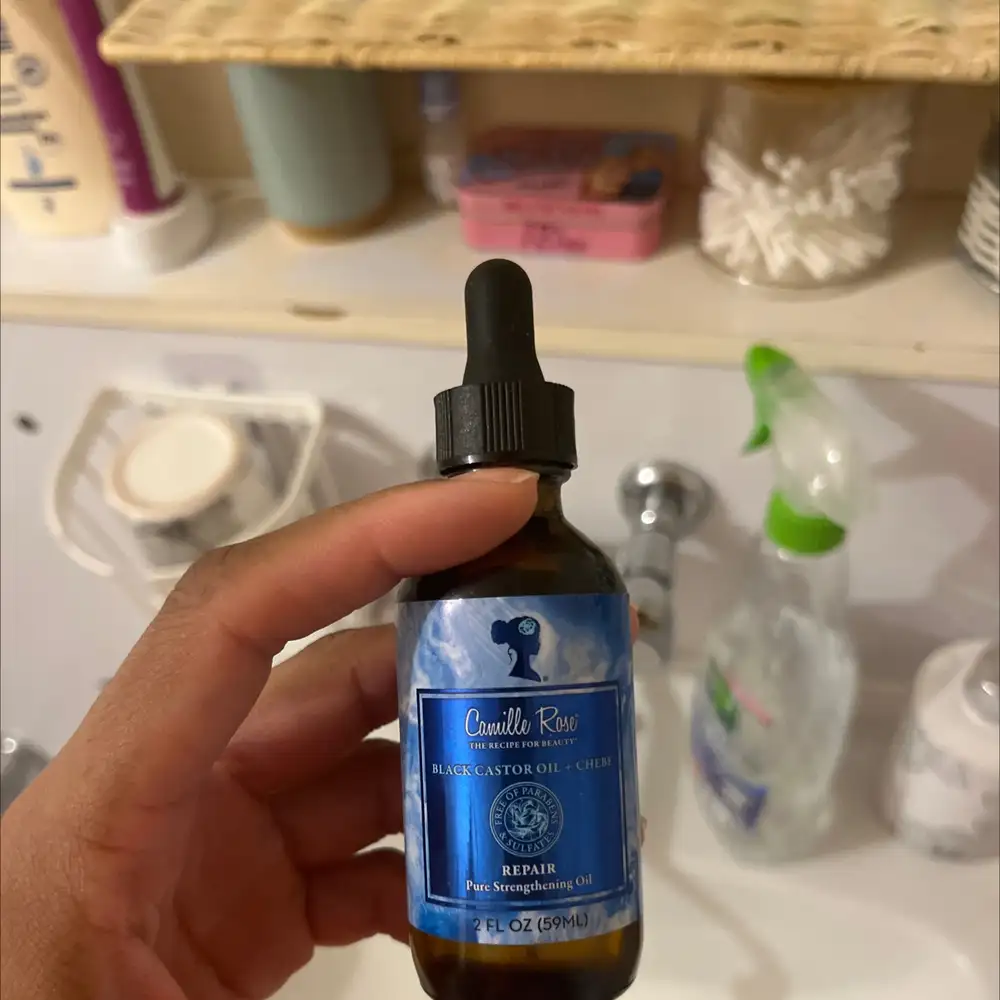 CAMILLE ROSE NATURALS - Black castor oil + chebe repair pure strengthening oil