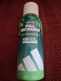 ADIDAS - 48h lasting fragrance all over deo body spray