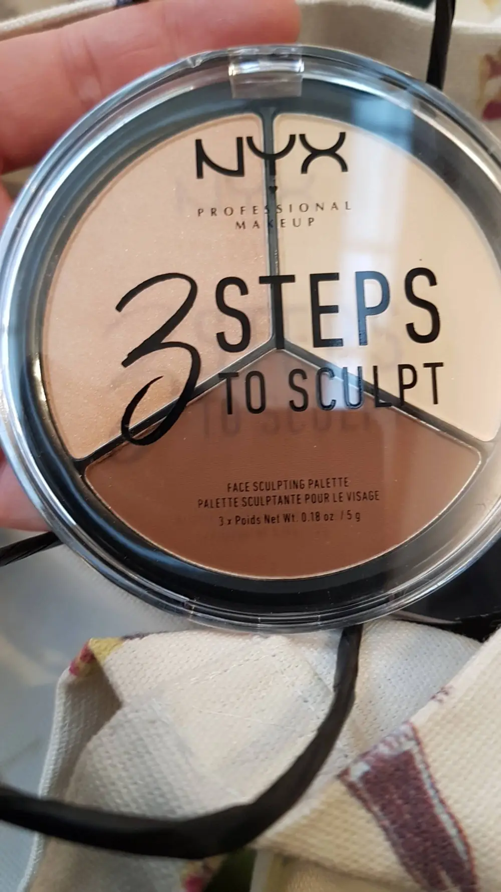 NYX - 3 Steps to sculpt - Palette sculptante pour le visage