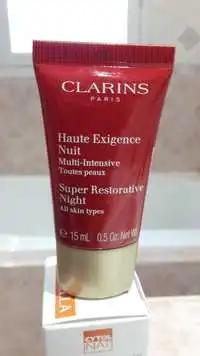 CLARINS - Haute exigence nuit - Multi-intensive