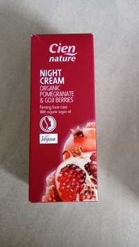 CIEN - Nature - Night cream organic pomegranate & goji berries