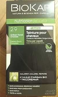 BIOKAP - Nutricolor delicato - Teinture pour cheveux 2.9 châtain foncé chocolat