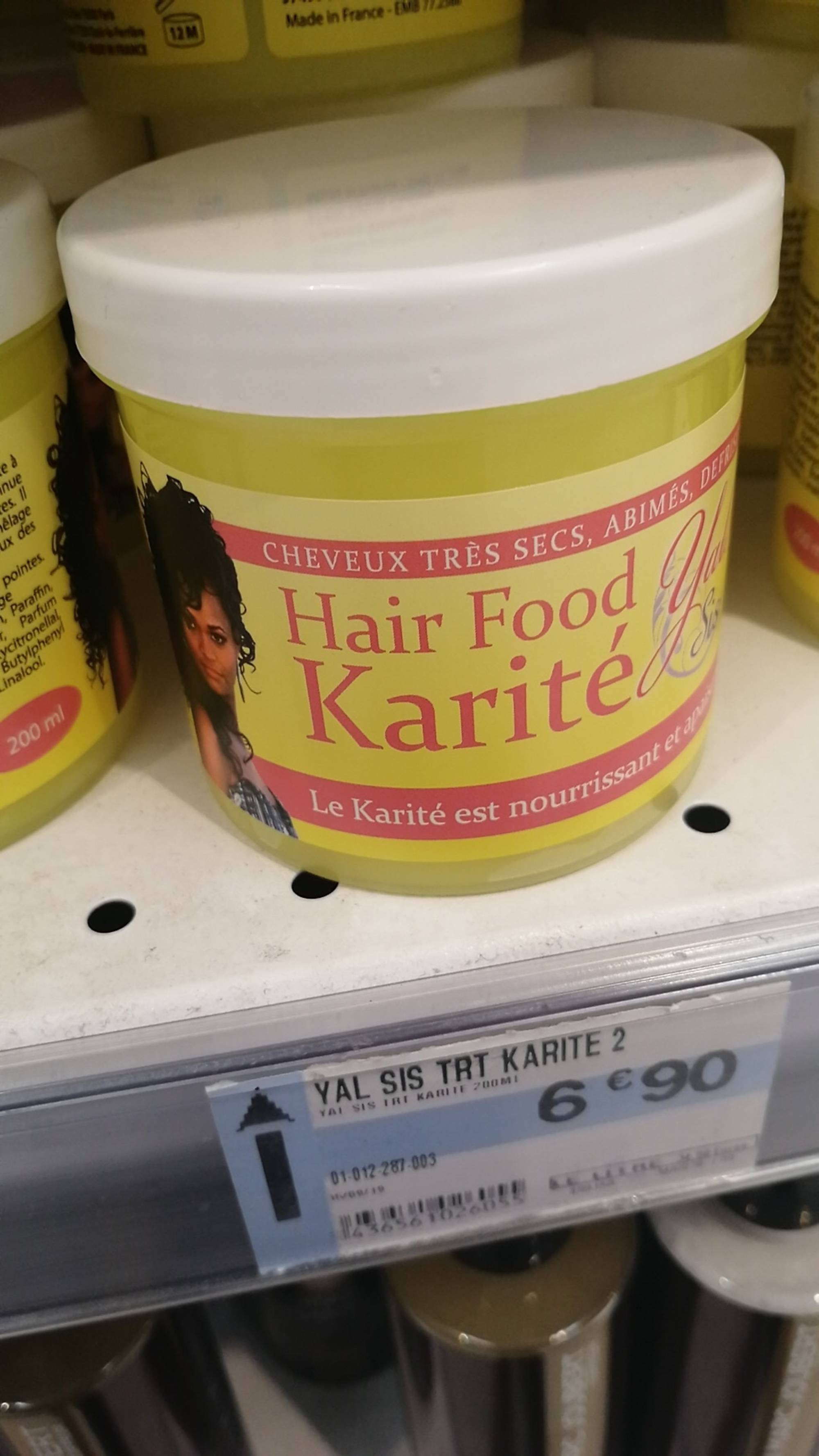 YAL' SIS - Hair food - Karité