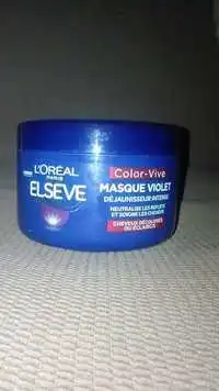 L'ORÉAL PARIS - Elseve color vive - Masque violet