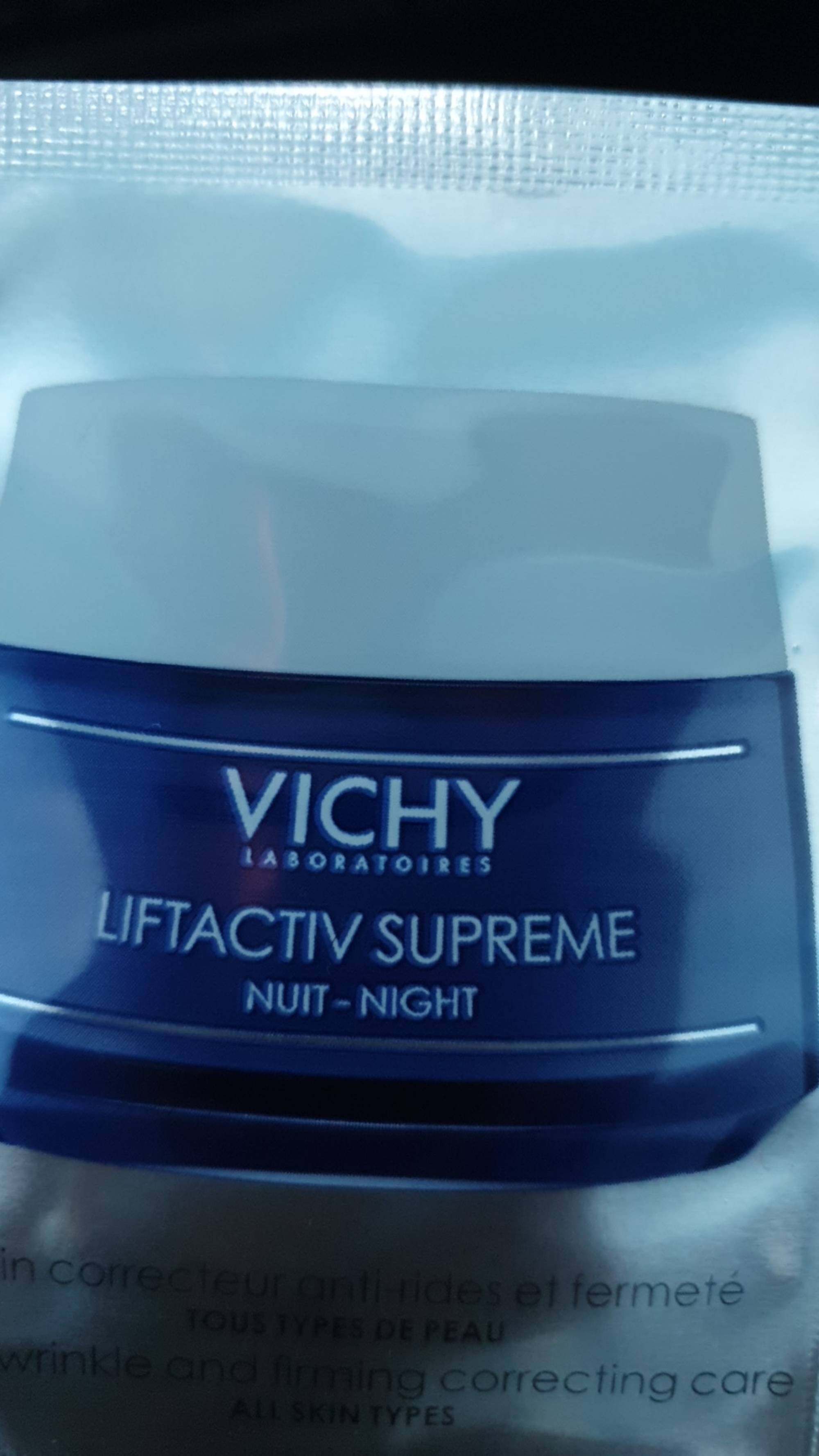 VICHY - Liftactiv supreme nuit - Correcteur anti-rides et fermeté