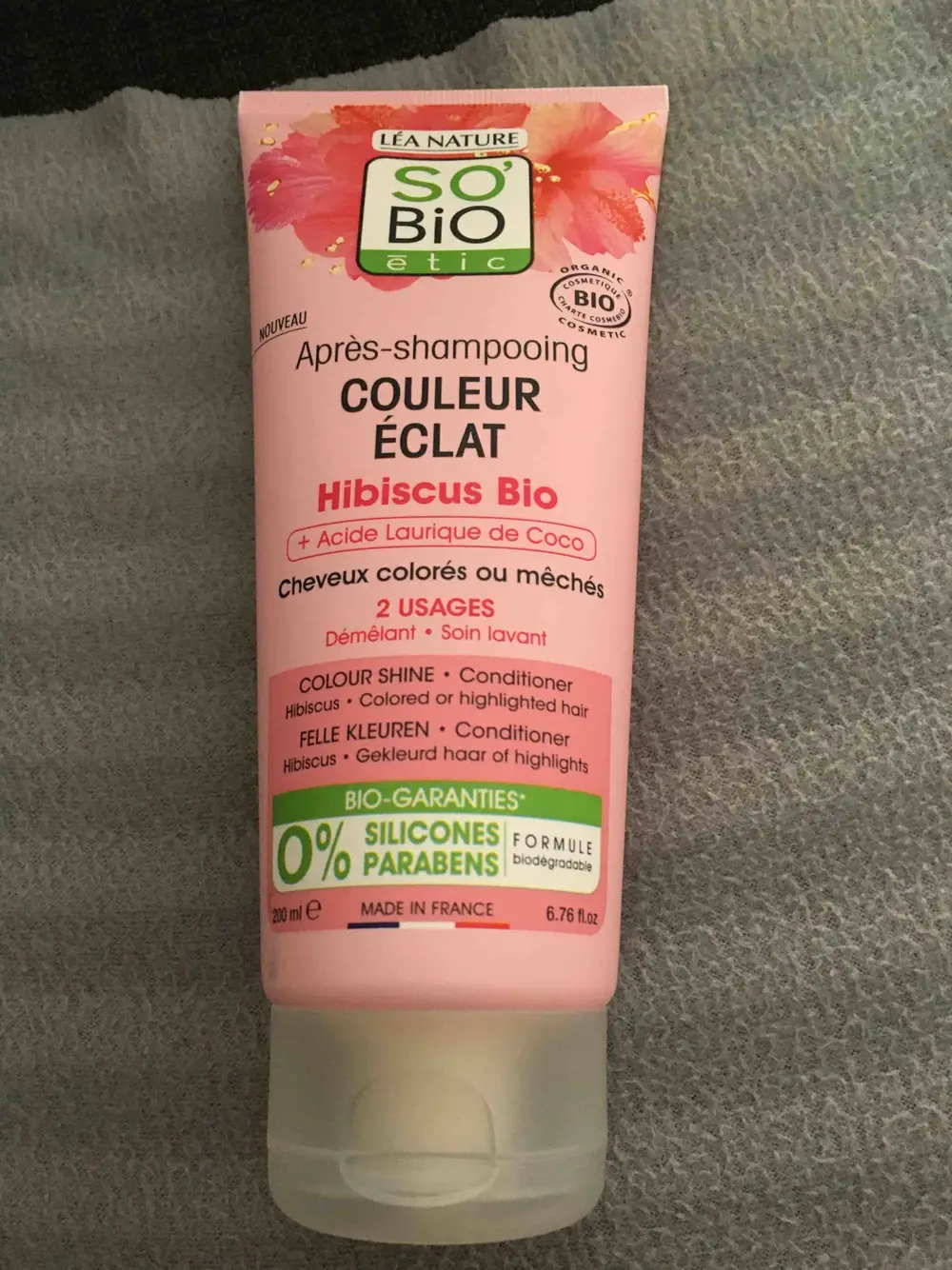 SO'BIO ÉTIC - Couleur éclat - Après-shampooing