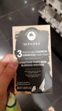 SEPHORA - 3 Patchs nez charbon