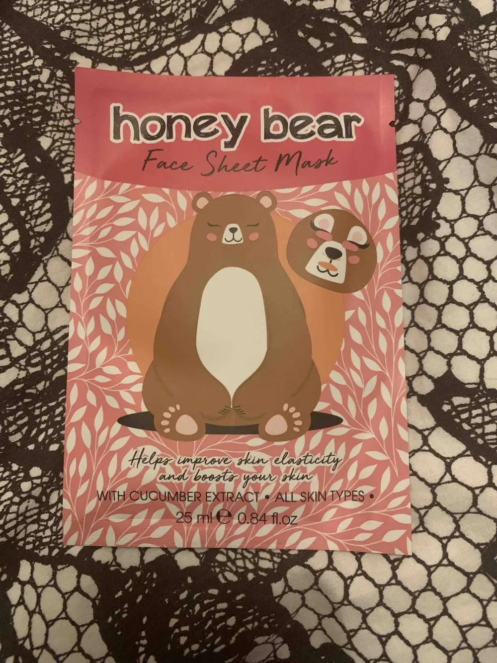 MAXBRANDS - Honey bear - Face sheet mask