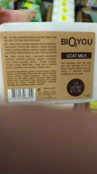 BIO2YOU - Goat milk - Soap handmade with care