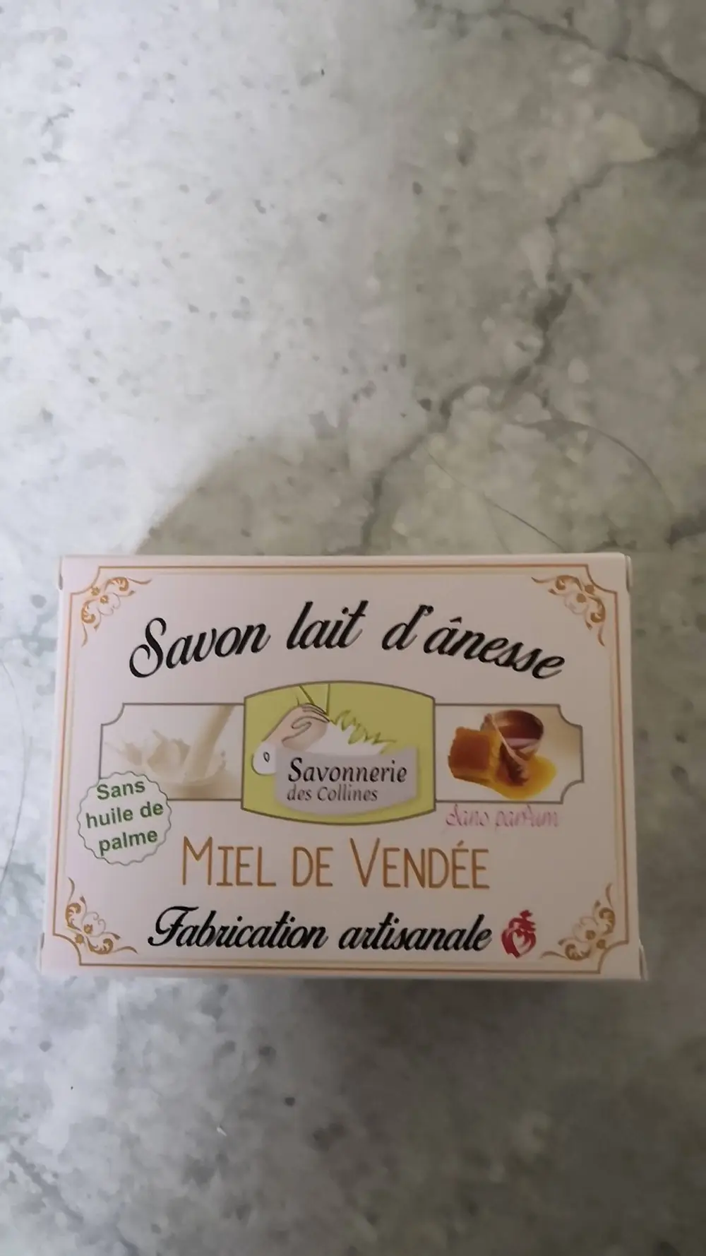 SAVONNERIE DES COLLINES - Miel de Vendée - Savon lait d'ânesse