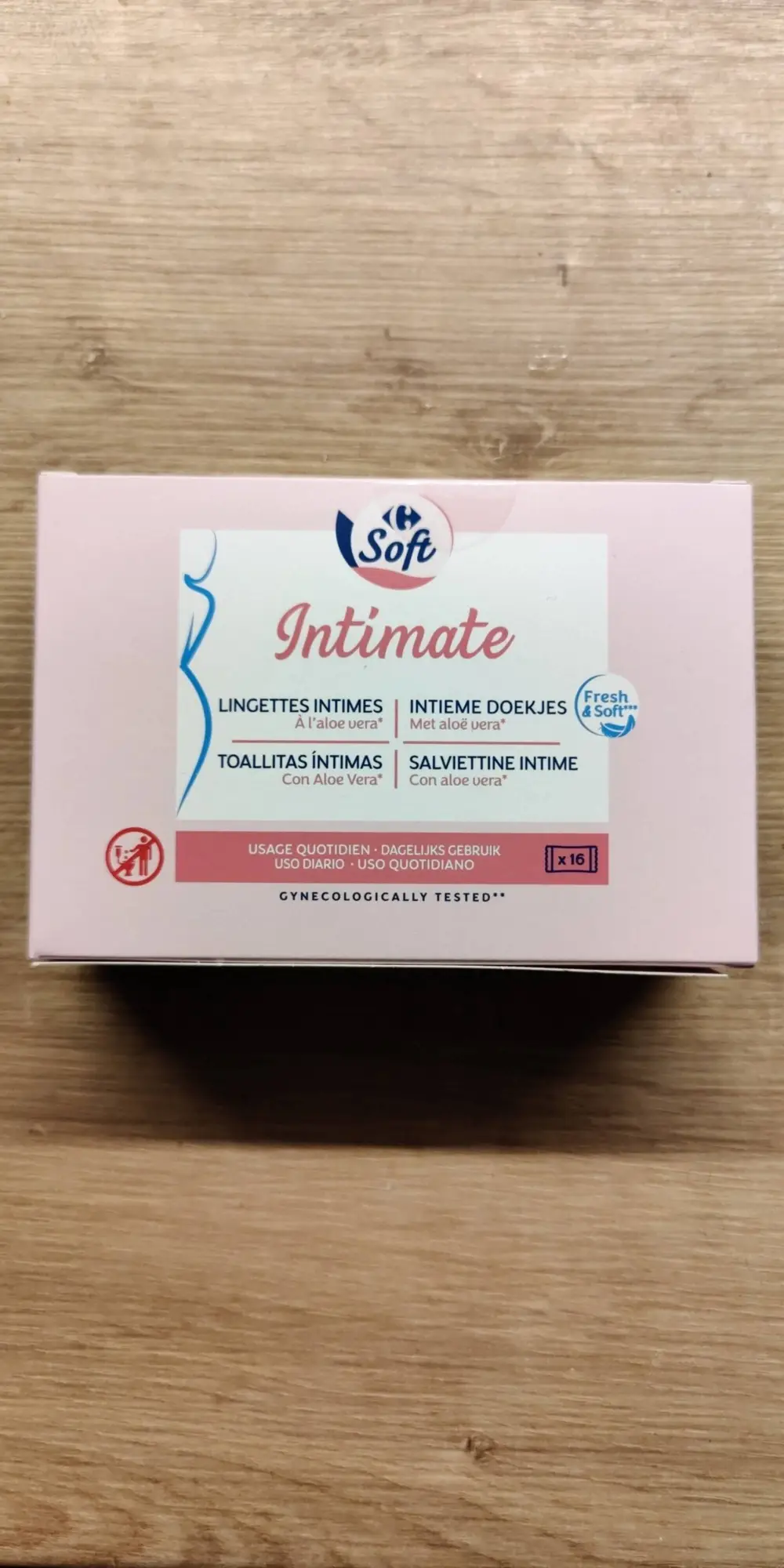 CARREFOUR SOFT - Intimate - Lingettes intimes