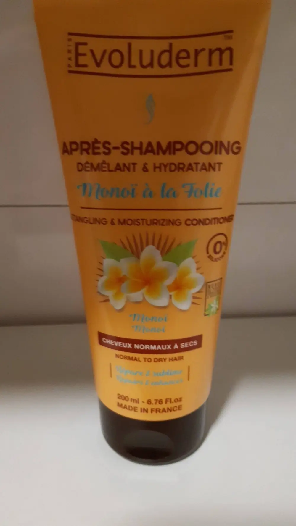 EVOLUDERM - Monoï à la folie - Après-shampooing