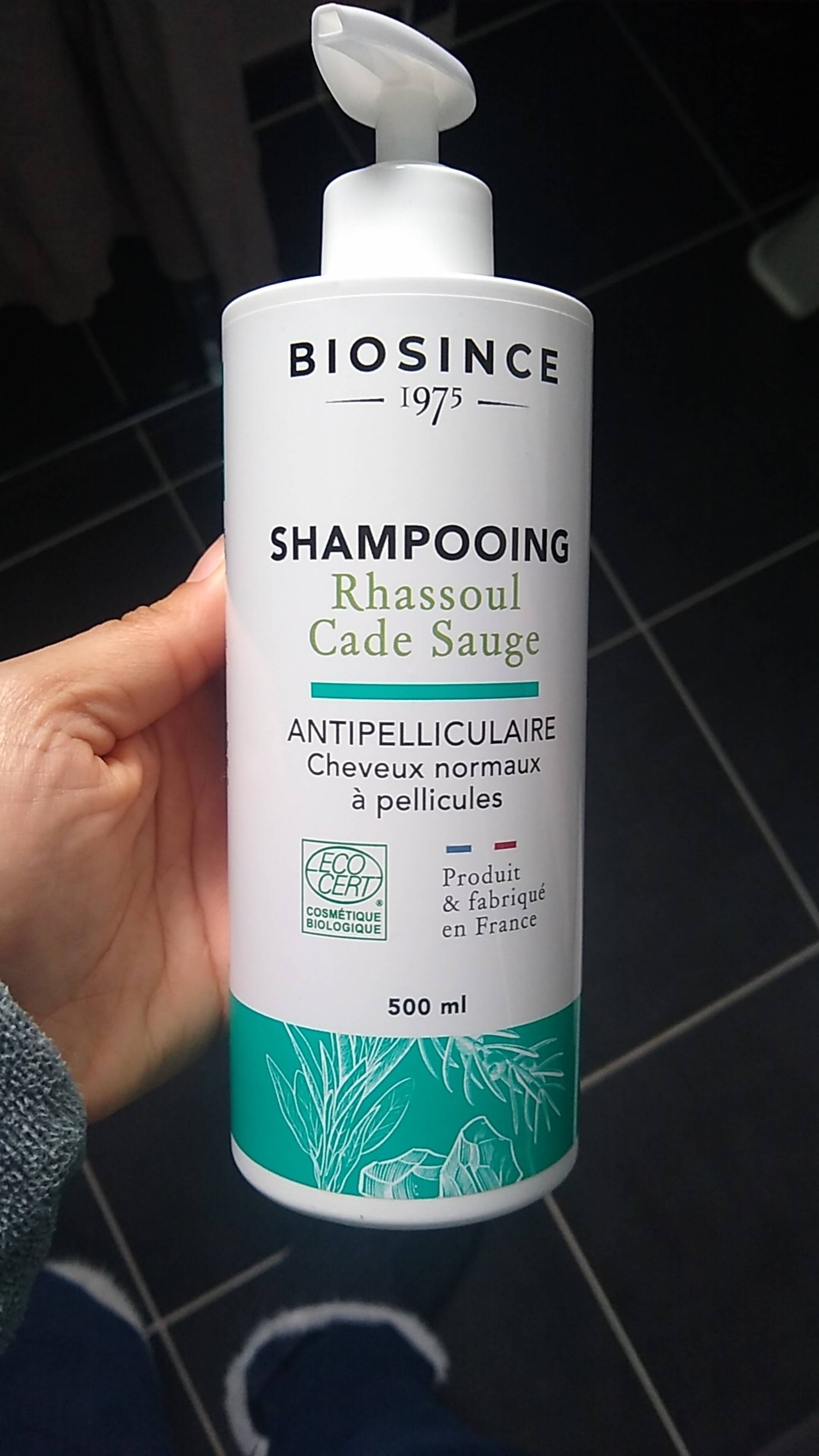 BIO SINCE - Shampooing rhassoul cade sauge