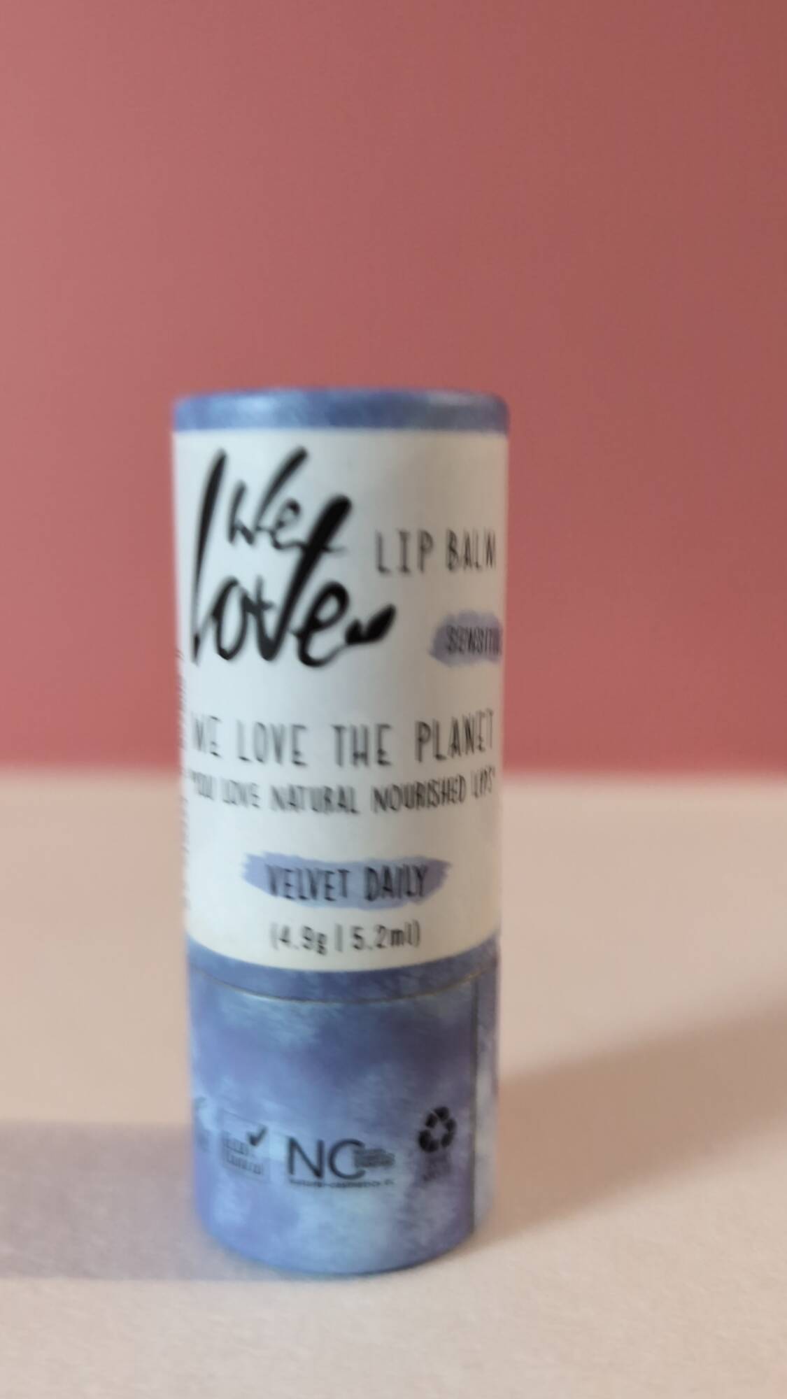 WE LOVE THE PLANET - Velvet daily - Lip balm