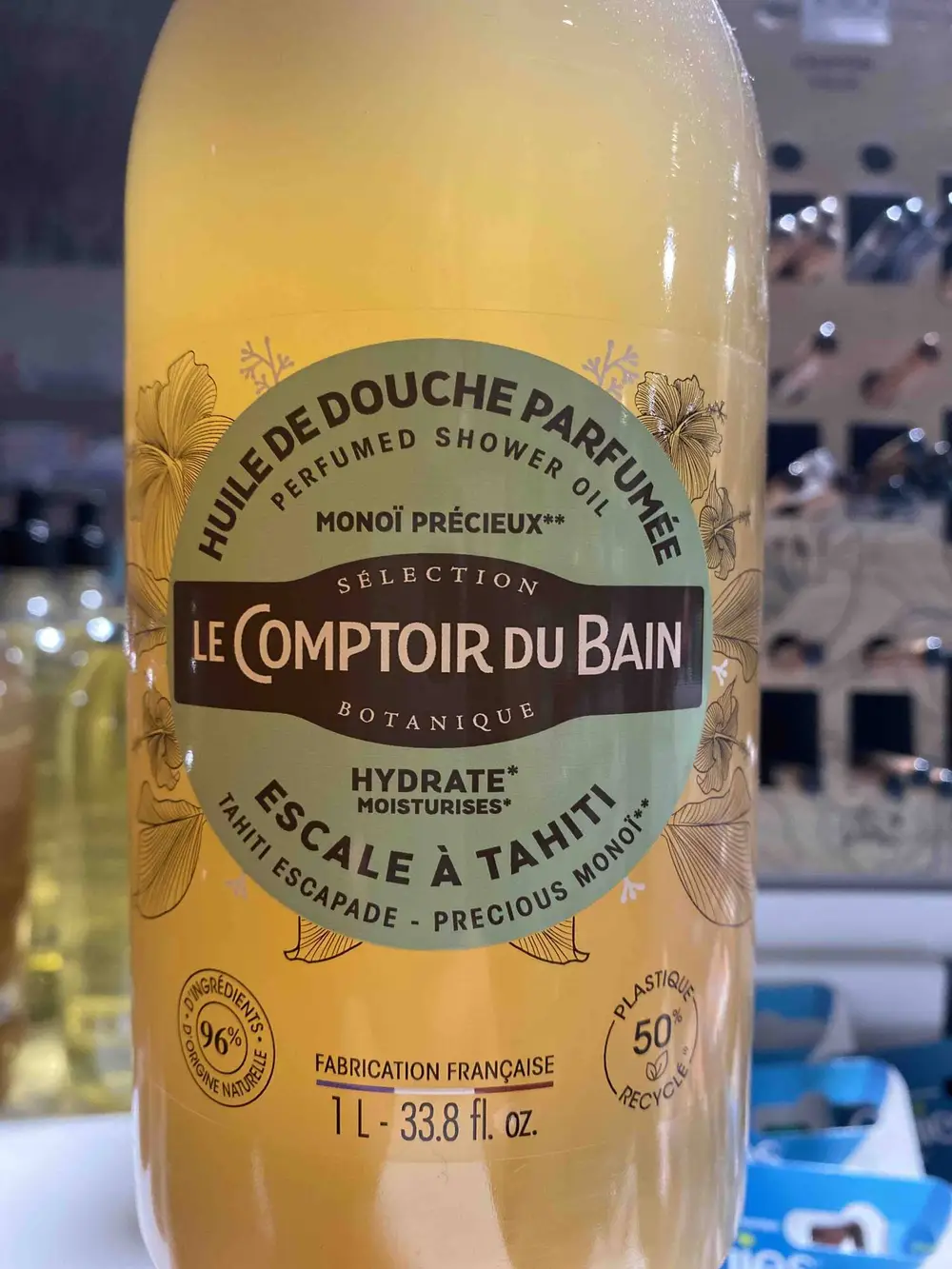 LE COMPTOIR DU BAIN - Huile de douche parfumée monoï précieux