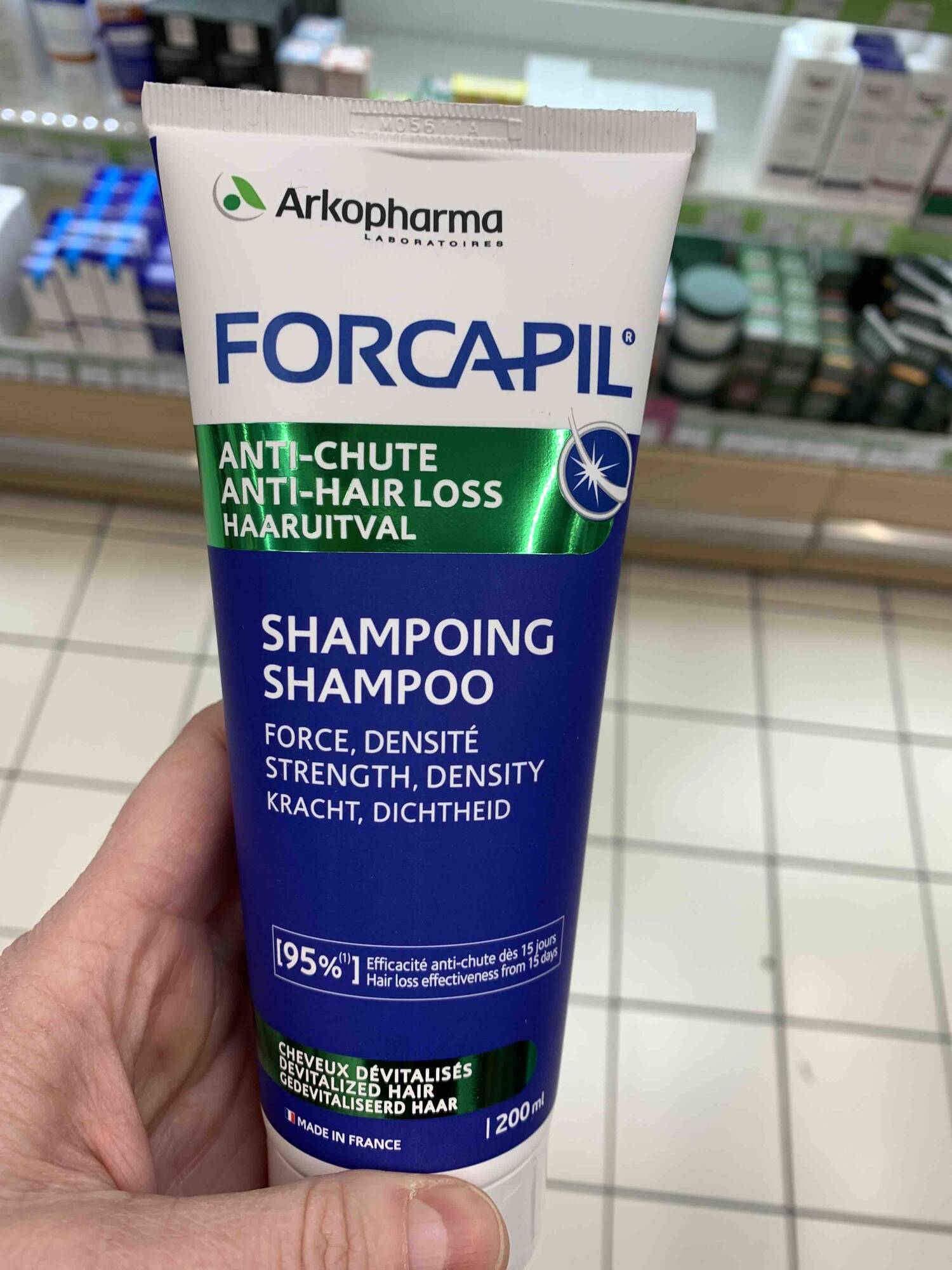 ARKOPHARMA - Forcapil - Shampooing anti-chute 