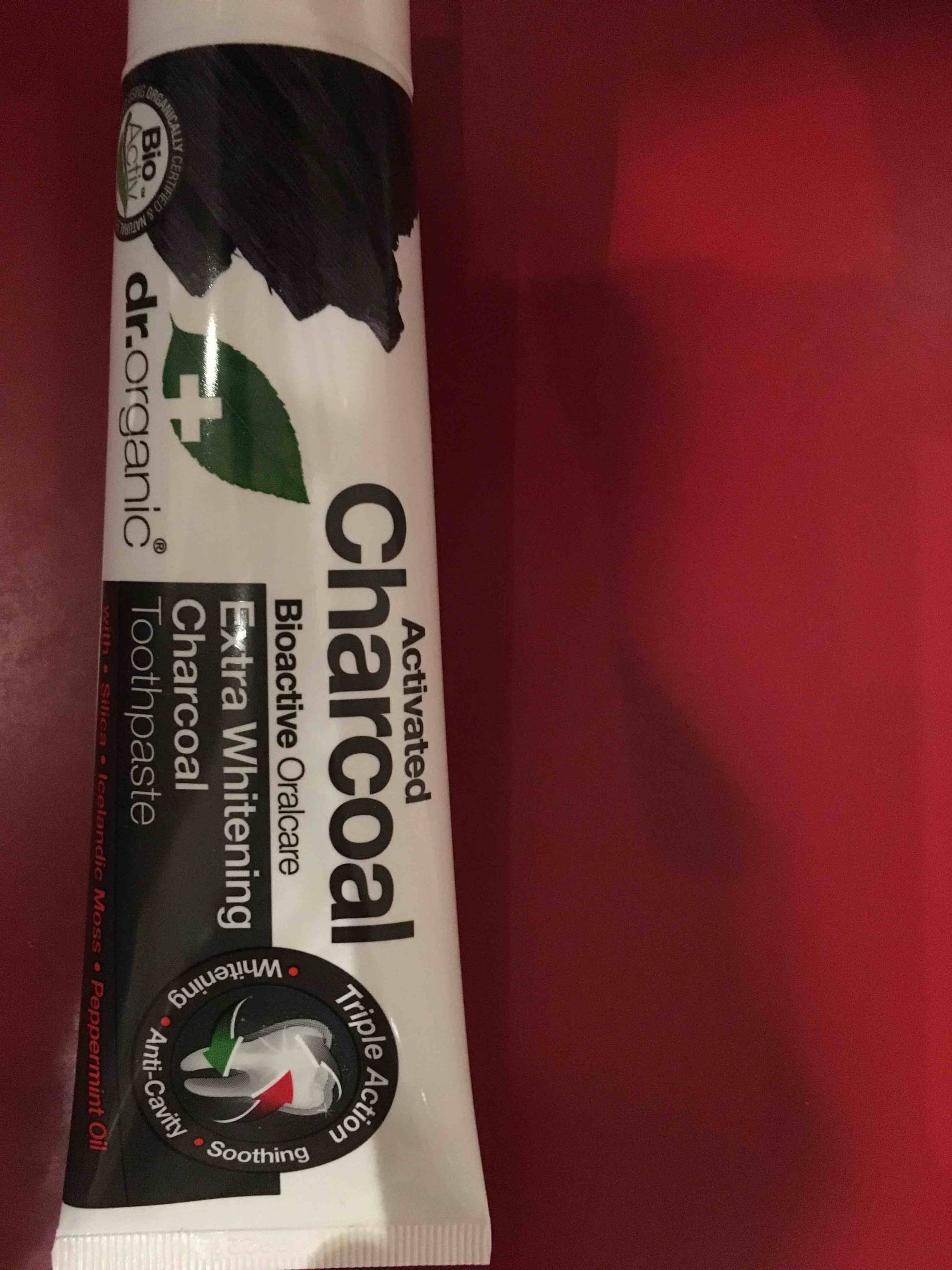 DR. ORGANIC - Bioactive - Charcoal toothpaste triple action