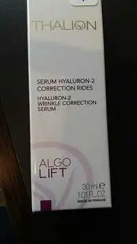 THALION - Algo lift - Sérum hyaluron-2 correction rides