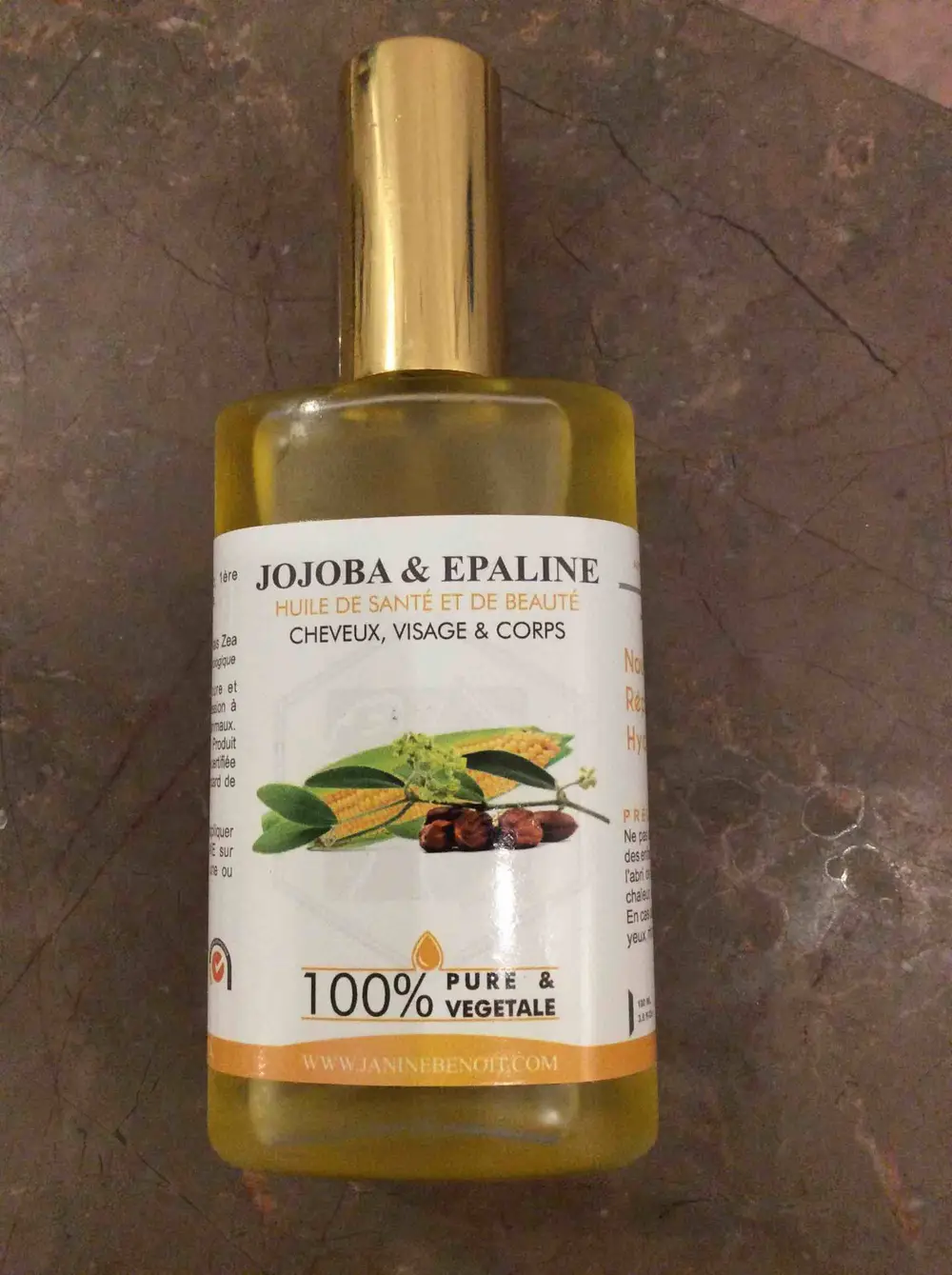 JANINE BENOIT - Jojoba & epaline - Huile de santé et de beauté