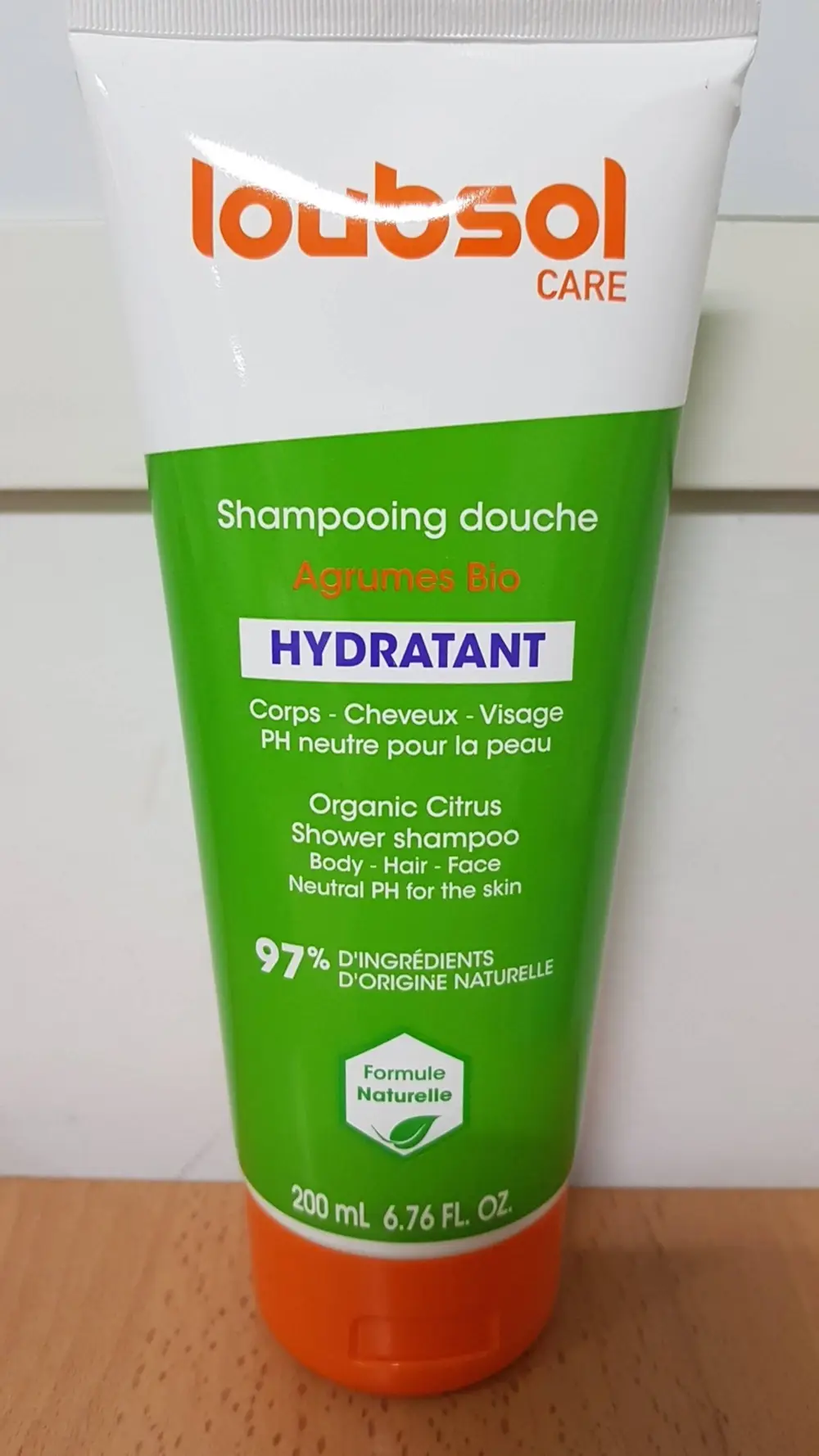 LOUBSOL - AAgrumes bio - Shampooing douche hydratant