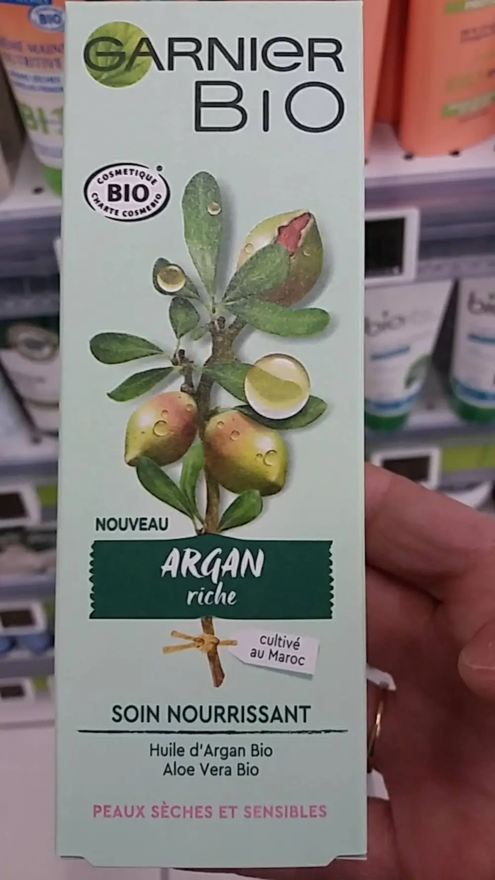 GARNIER BIO - Argan riche - Soin nourrissant