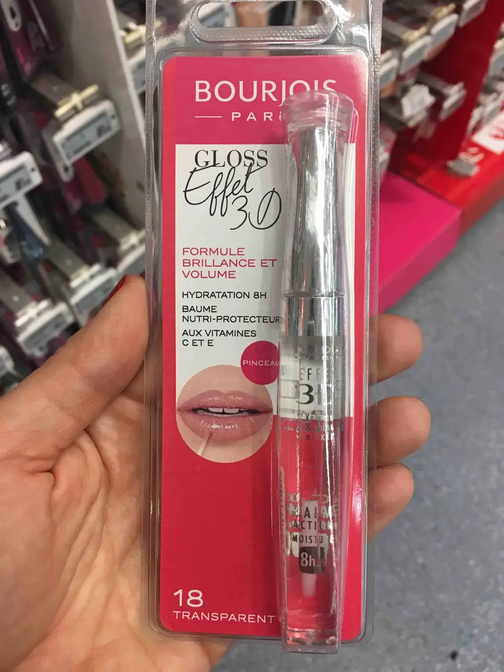 BOURJOIS PARIS - Gloss effet 3D - Baume nutri-protecteur