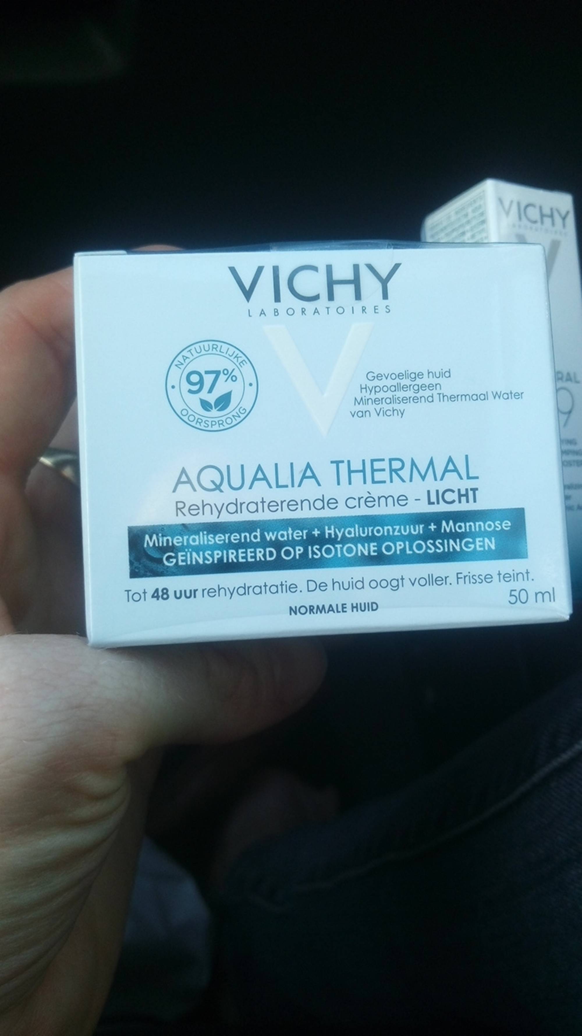 VICHY - Aqualia thermal - Rehydraterende crème - Licht